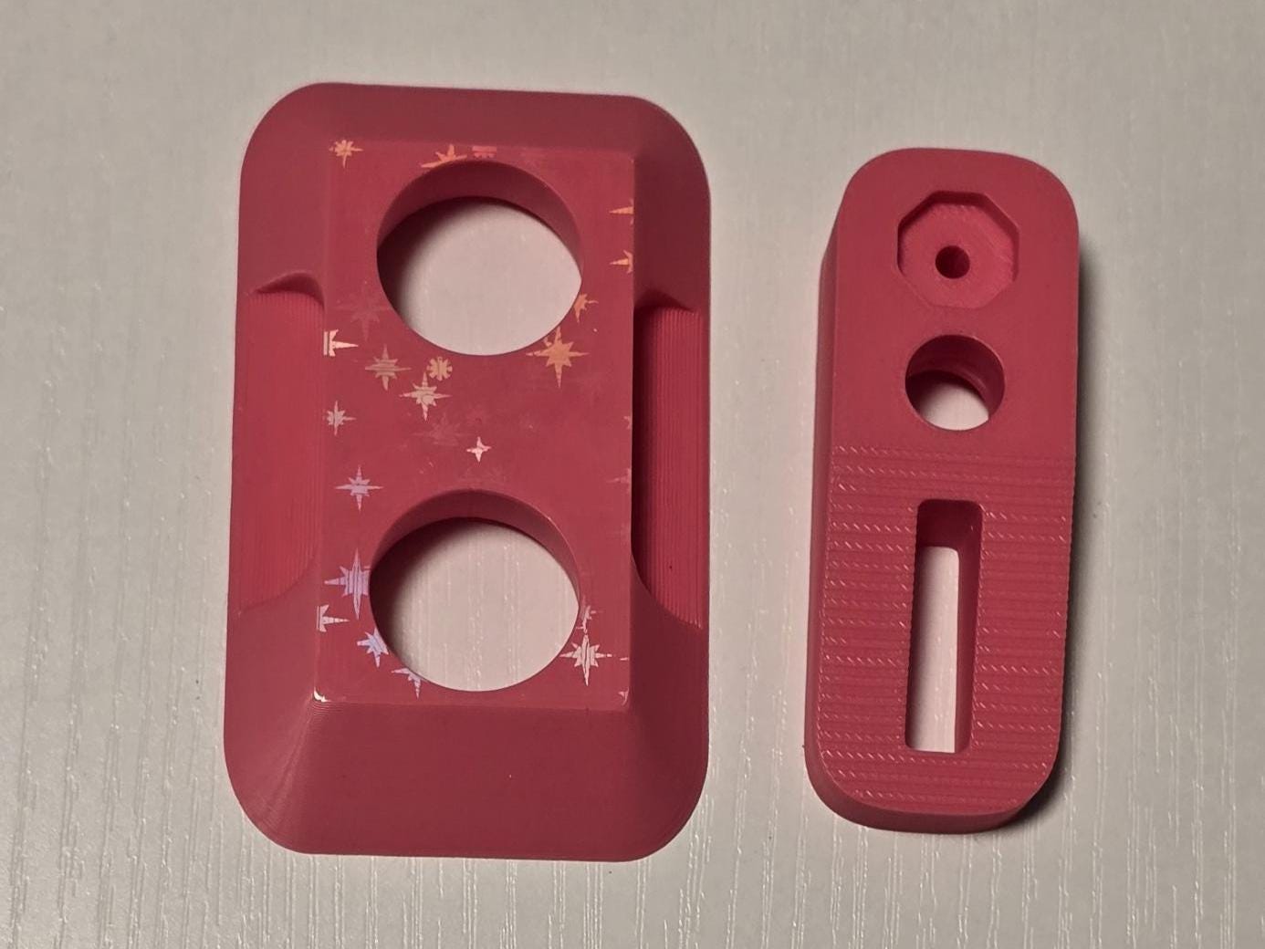 Bernina Starry 3D Effect Knob and Bobbin Winder Guards (24 Color Choices!)