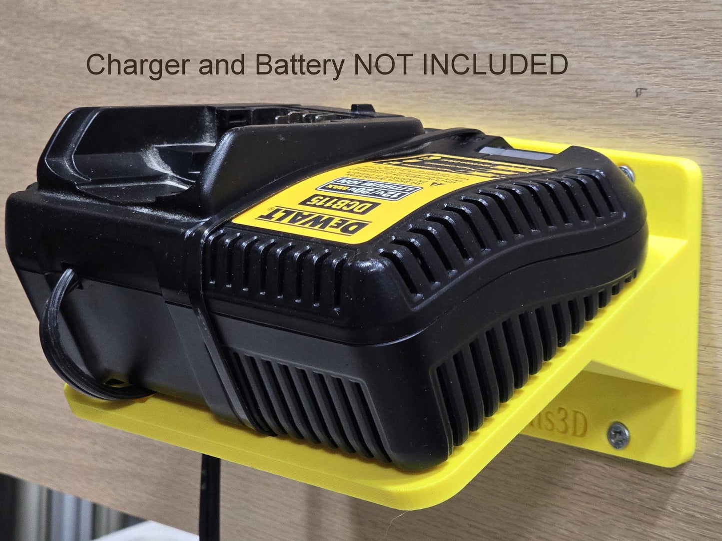 Wall Mount for DeWalt DCB115 Battery Charger