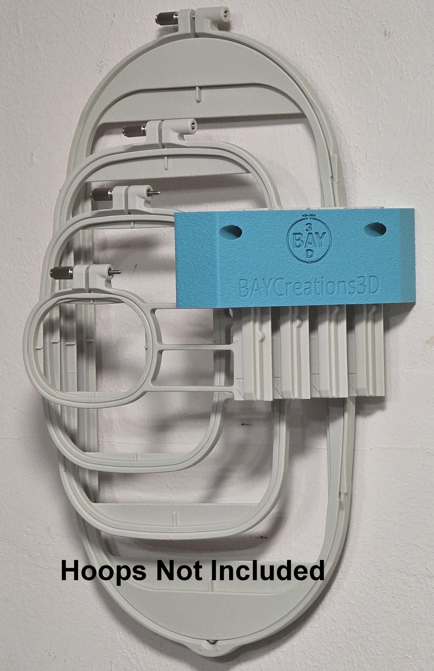 Brother - Baby Lock Embroidery Hoop Storage - Wall Mount (25 Colors!)