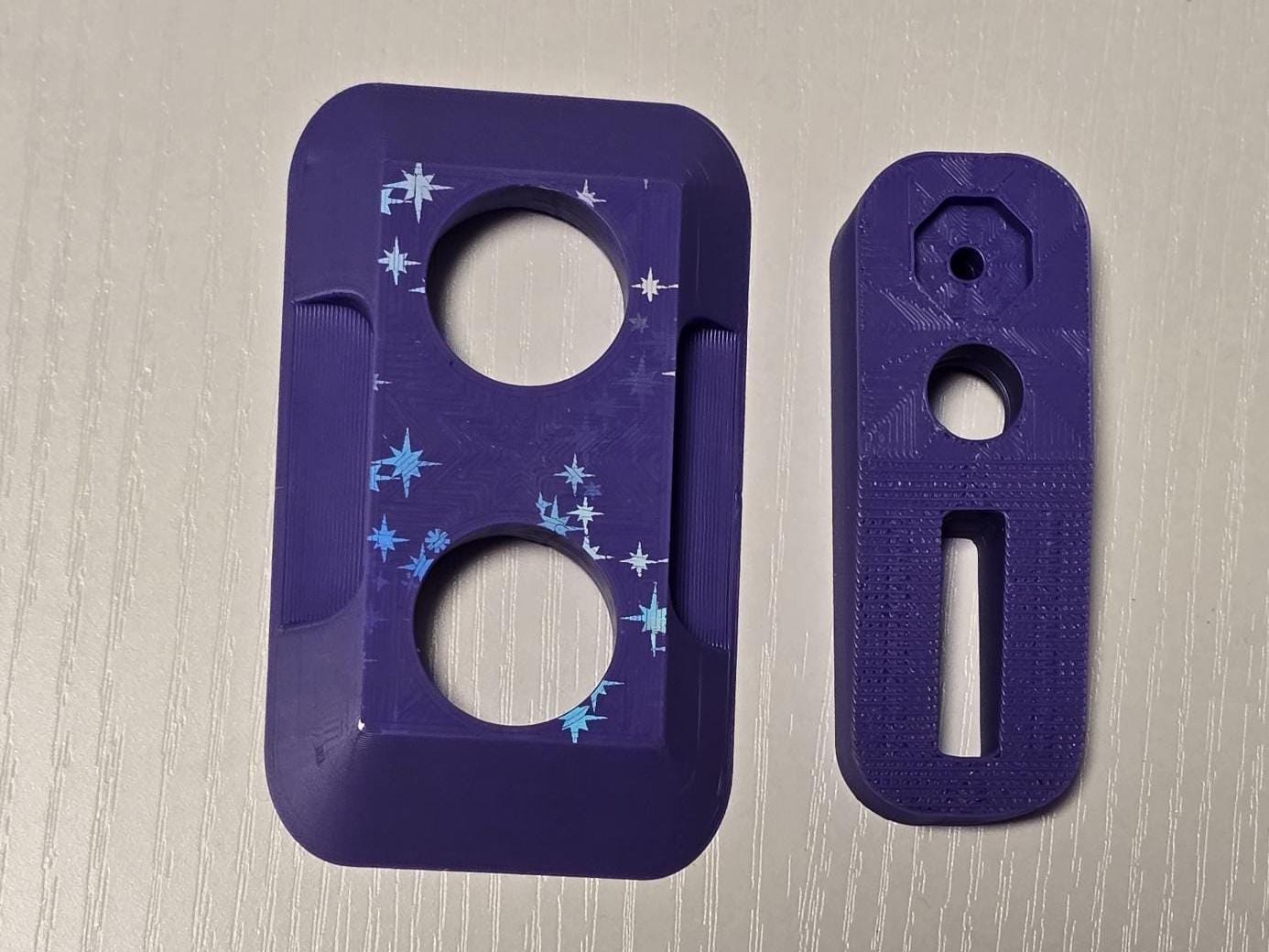 Bernina Starry 3D Effect Knob and Bobbin Winder Guards (24 Color Choices!)