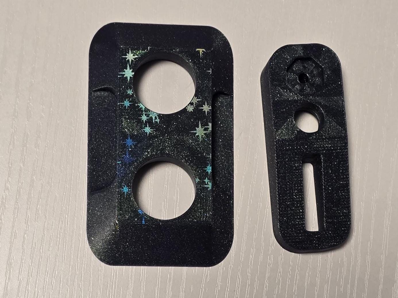 Bernina Starry 3D Effect Knob and Bobbin Winder Guards (24 Color Choices!)