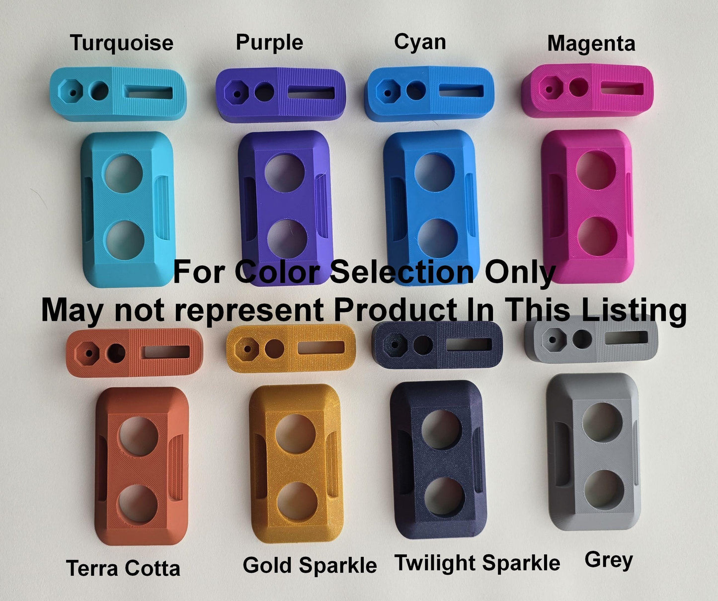 Bernina Starry 3D Effect Knob and Bobbin Winder Guards (24 Color Choices!)