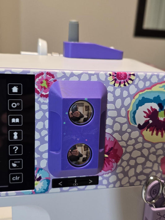 Bernina Starry 3D Effect Knob and Bobbin Winder Guards (24 Color Choices!)