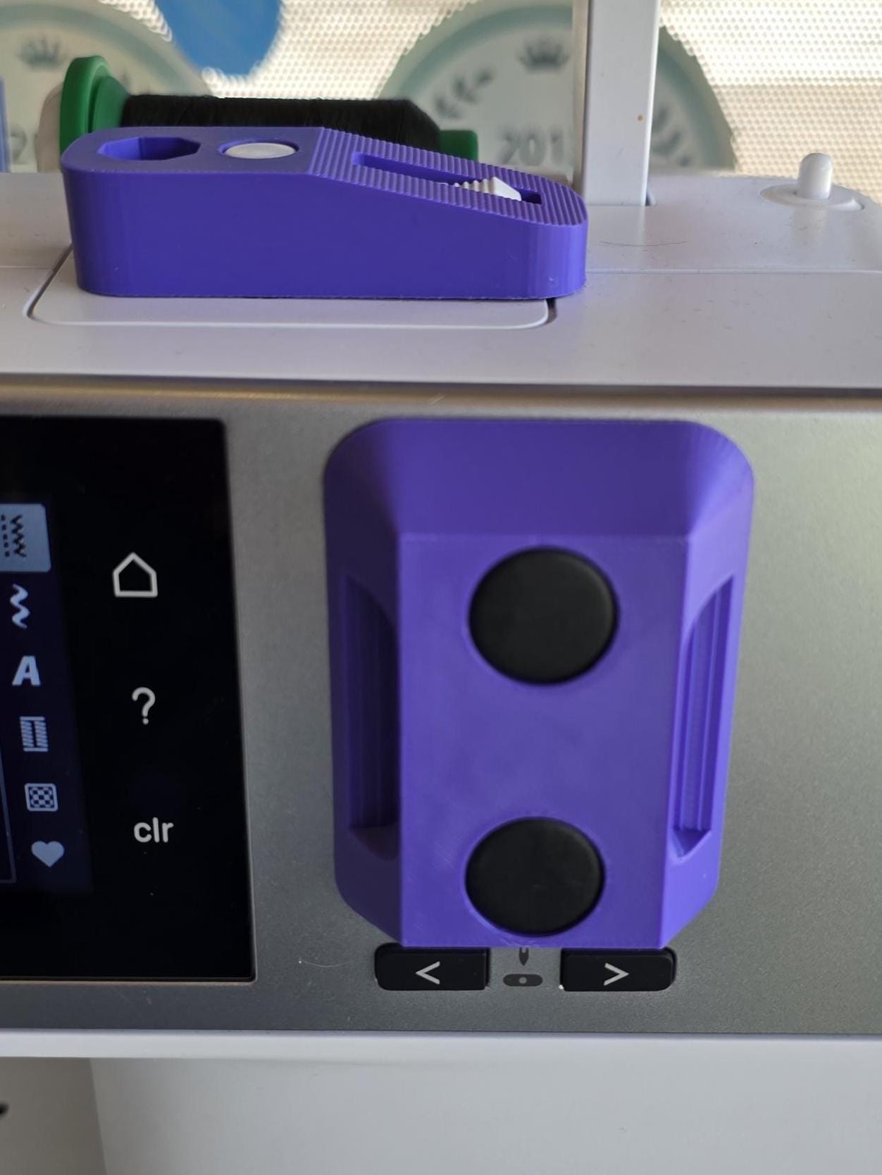 Bernina 4/5-series Knob and Bobbin Winder Guards (24 Color Choices!)