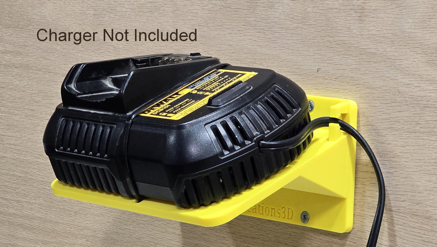 Wall Mount for DeWalt DCB101 Battery Charger