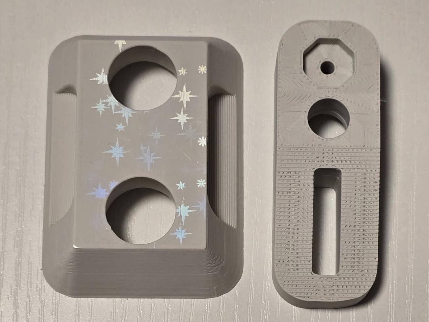 Bernina Starry 3D Effect Knob and Bobbin Winder Guards (24 Color Choices!)