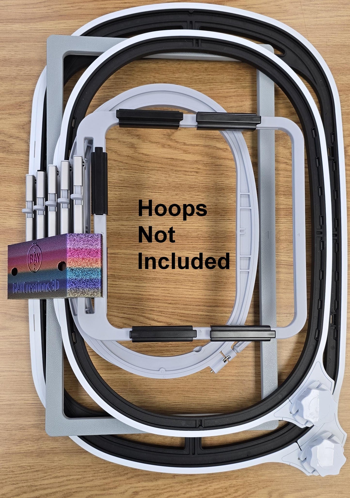 Bernina Embroidery Hoop Storage - Wall Mount (25 Colors!)
