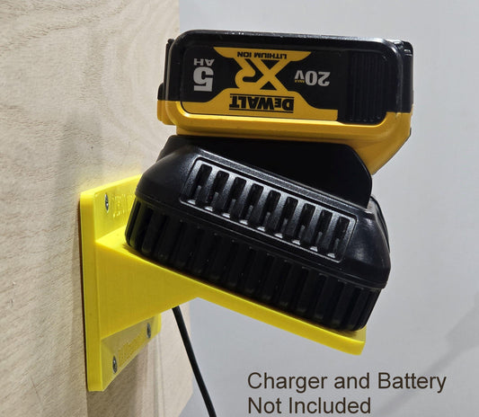 Wall Mount for DeWalt DCB101 Battery Charger