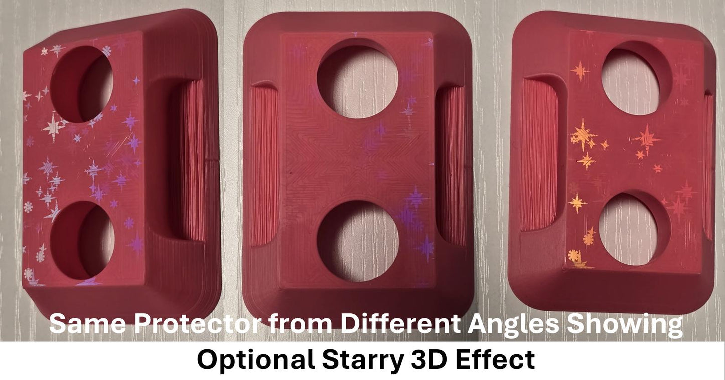 Bernina Starry 3D Effect Knob and Bobbin Winder Guards (24 Color Choices!)