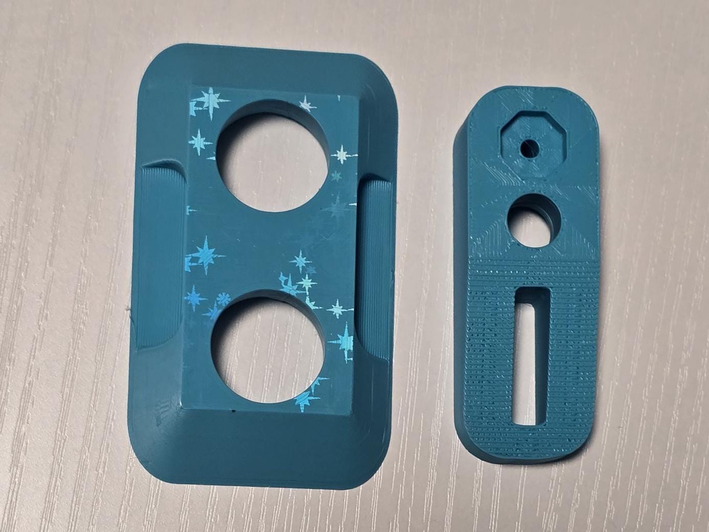 Bernina Starry 3D Effect Knob and Bobbin Winder Guards (24 Color Choices!)