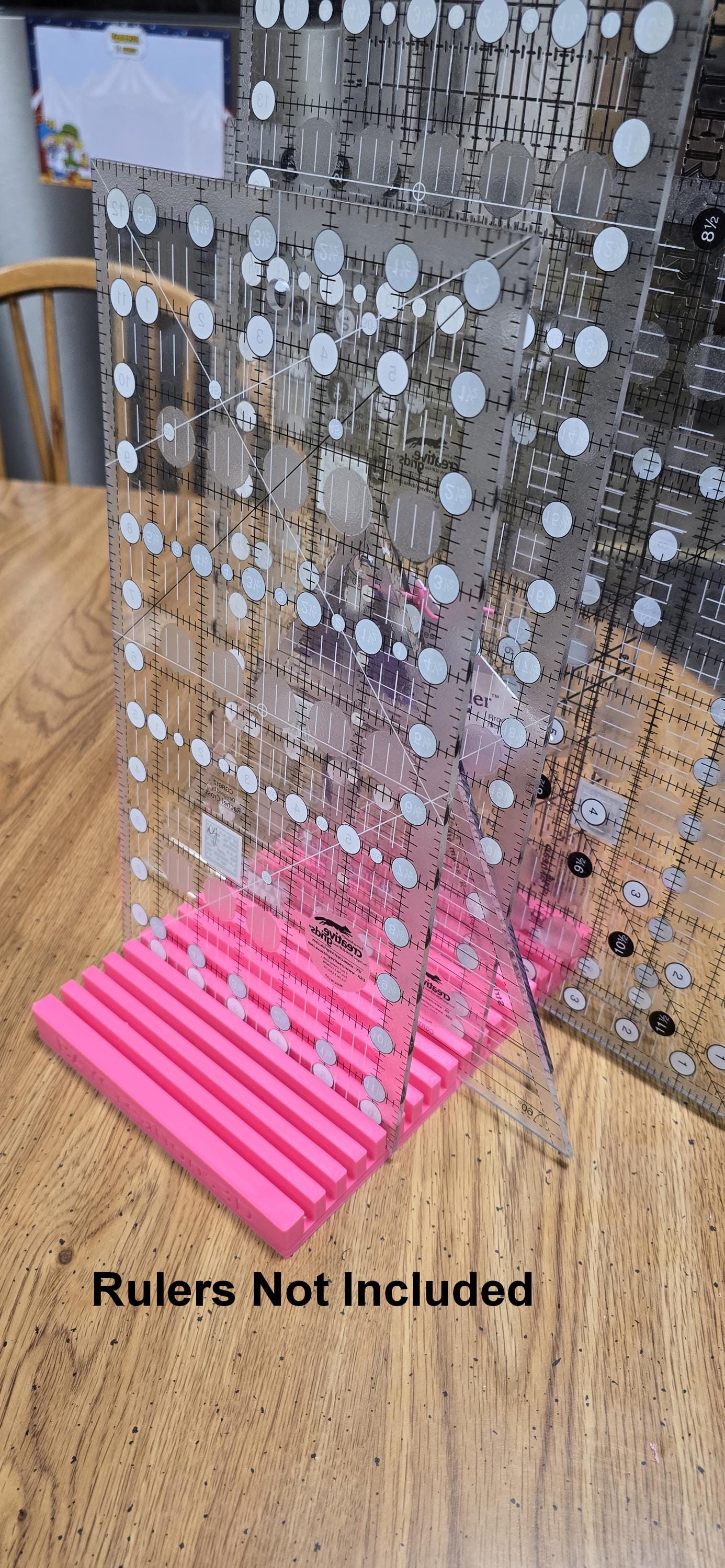 Quilting Ruler Storage: Tabletop (24 Colors!)